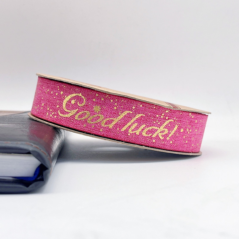 good lucky fine linen ribbon